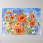'Poppy Mix' Poster posters