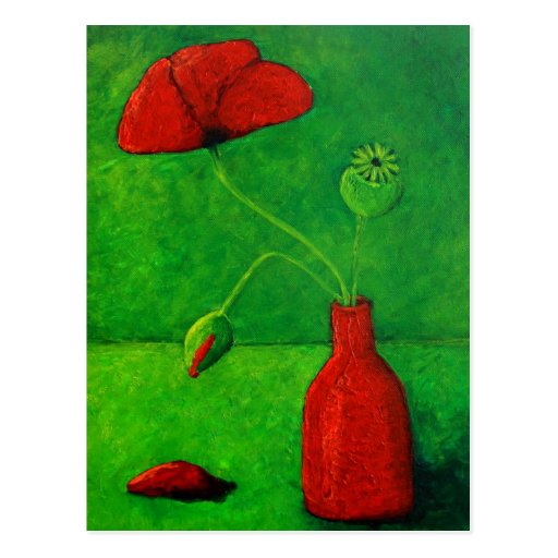 Poppy Postkarte