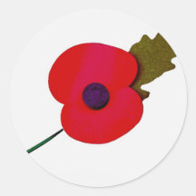 poppy sticker