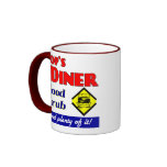 Pops Diner Retro Customisable Coffee Mug