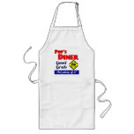 Pops Diner Retro Kitchen Slogan Apron