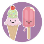 Popsicle & Ice cream friends stickers