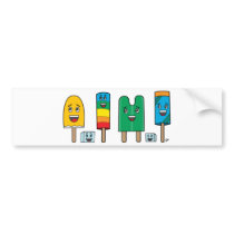 Popsicle Parade - Bumper Sticker