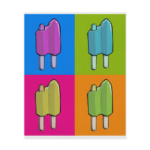 Popsicle Pop Art Custom Flyer