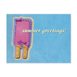 Popsicle Postcard