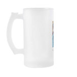 "Popular Breeze" Glass Beer Mug