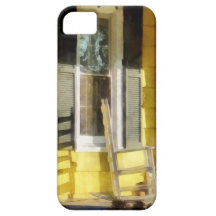 Porch - Long Afternoon Shadow of Rocking Chair iPhone 5 Covers