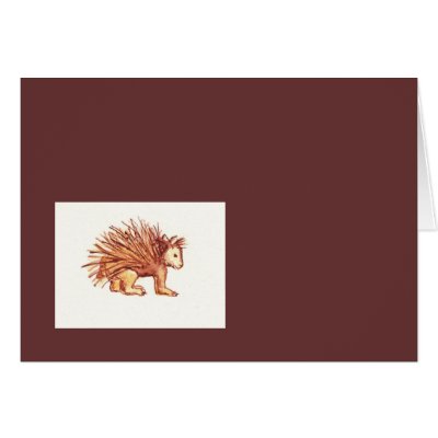 porcupine cards by MinaAbril