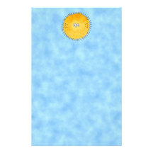 Porcupine Fish. Personalized Stationery