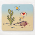 Porcupine Love mousepads