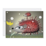 Porcupine one year old party invitation by Rupydetequila Porcupine one year old party invitation