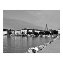 Porec Harbor Post Card
