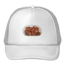 Pork Chops in White Dish Photograph Hat