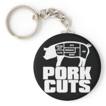 Pork_Cuts Keychain