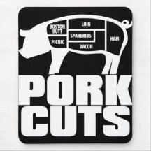 Pork_Cuts Mouse Pad