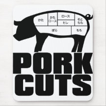 Pork_Cuts Mousepad