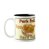 Pork Roll on a hard roll mug