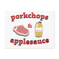 porkchops & applesauce