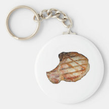 Porkchops Are Delicious Keychain