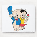 Porky Pig and Petunia mousepads
