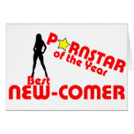 Porstar of the year - Best new comer cards