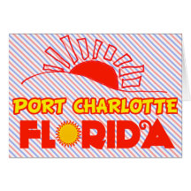 Port Charlotte, Florida Greeting Card