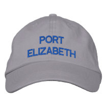 Port Elizabeth Cap Embroidered Hat