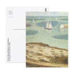 Port-en-Bessin, Entrance to the Harbour by Seurat postcards