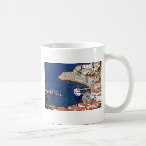 Port Hydra in miniature Mugs