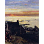 Port Of Ã ‰ Tretat By Jongkind Johan Barthold (Bes Photo Sculpture