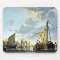 Port Of Dordrecht By Aelbert Cuyp Mousepads