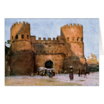 Porta San Paolo by Alberto Pisa Card