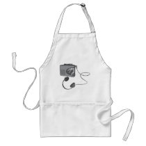Portable Cassette Tape Player Aprons