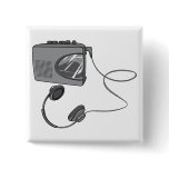 Portable Cassette Tape Player buttons