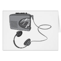 Portable Cassette Tape Player