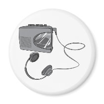 Portable Cassette Tape Player