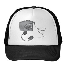 Portable Cassette Tape Player Trucker Hats
