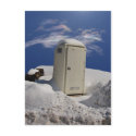 Portable Potty ~ postcard