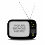 Portable Retro Television photo sculptures