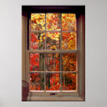Portable Window AUTUMN Scene Posters