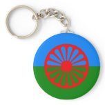 Portachiavi bandiera nazionale zingara key chains