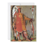 Portait of Indian Chief Mato-Tope by George Catlin invitations