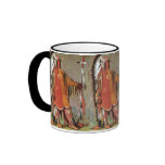 Portait of Indian Chief Mato-Tope by George Catlin Coffee Mug