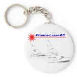 Porte-clé France Laser RC keychains