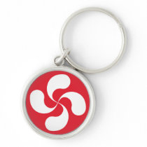 Porte Clés Croix Basque "Lauburu" Porte-clefs
