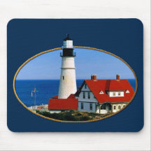 Portland Head Light Mousemat