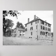 Portland, Maine Longfellow and Reed Birthplaces Posters