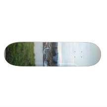 Portland River Water Custom Skate Board
