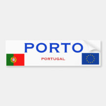 Porto (Portugal) Bumper Sticker