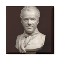 Portrait Bust Etienne Maurice Falconet , 1773 Fridge Magnets